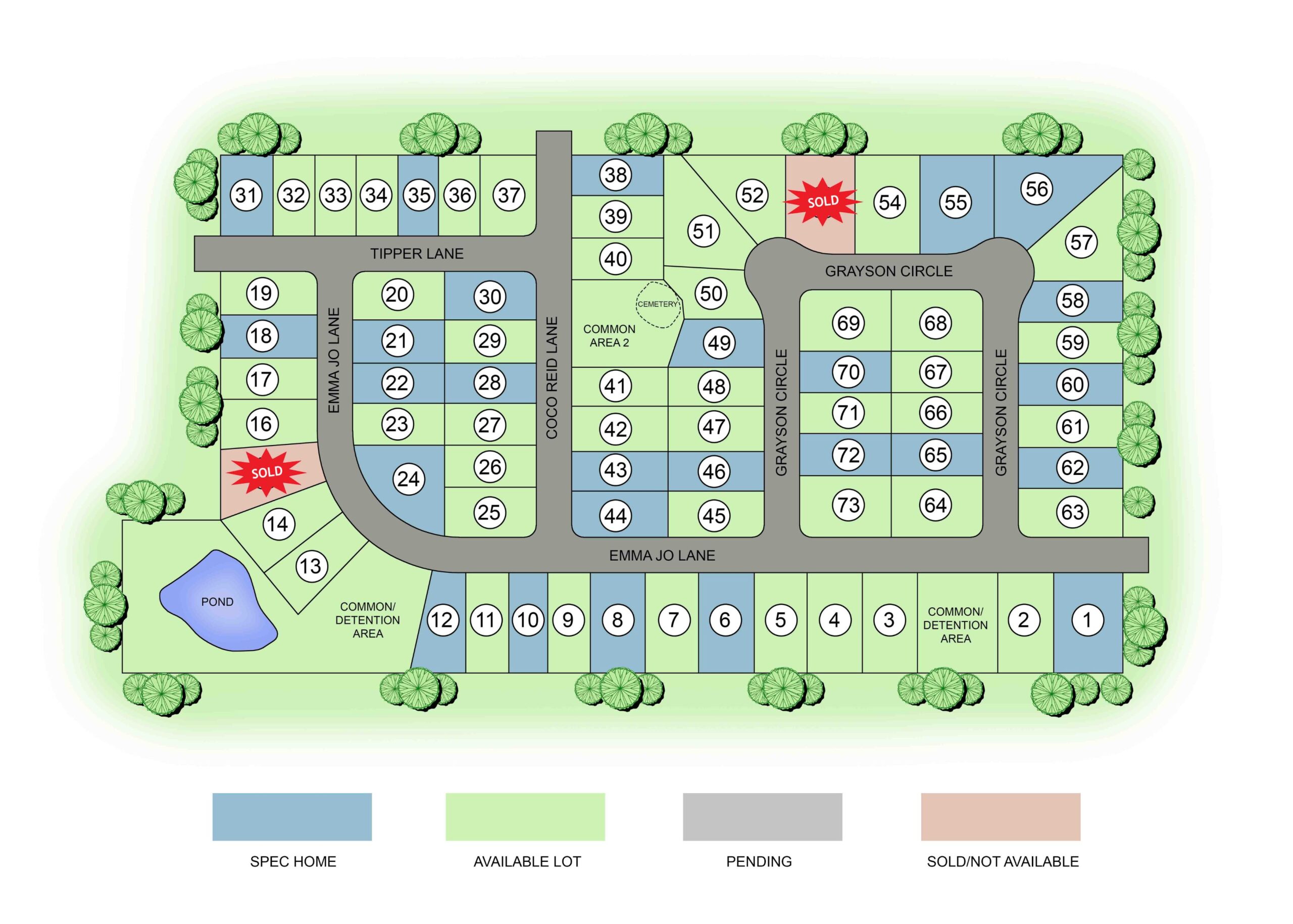 Lucas Ferry Farms Winter Homes
